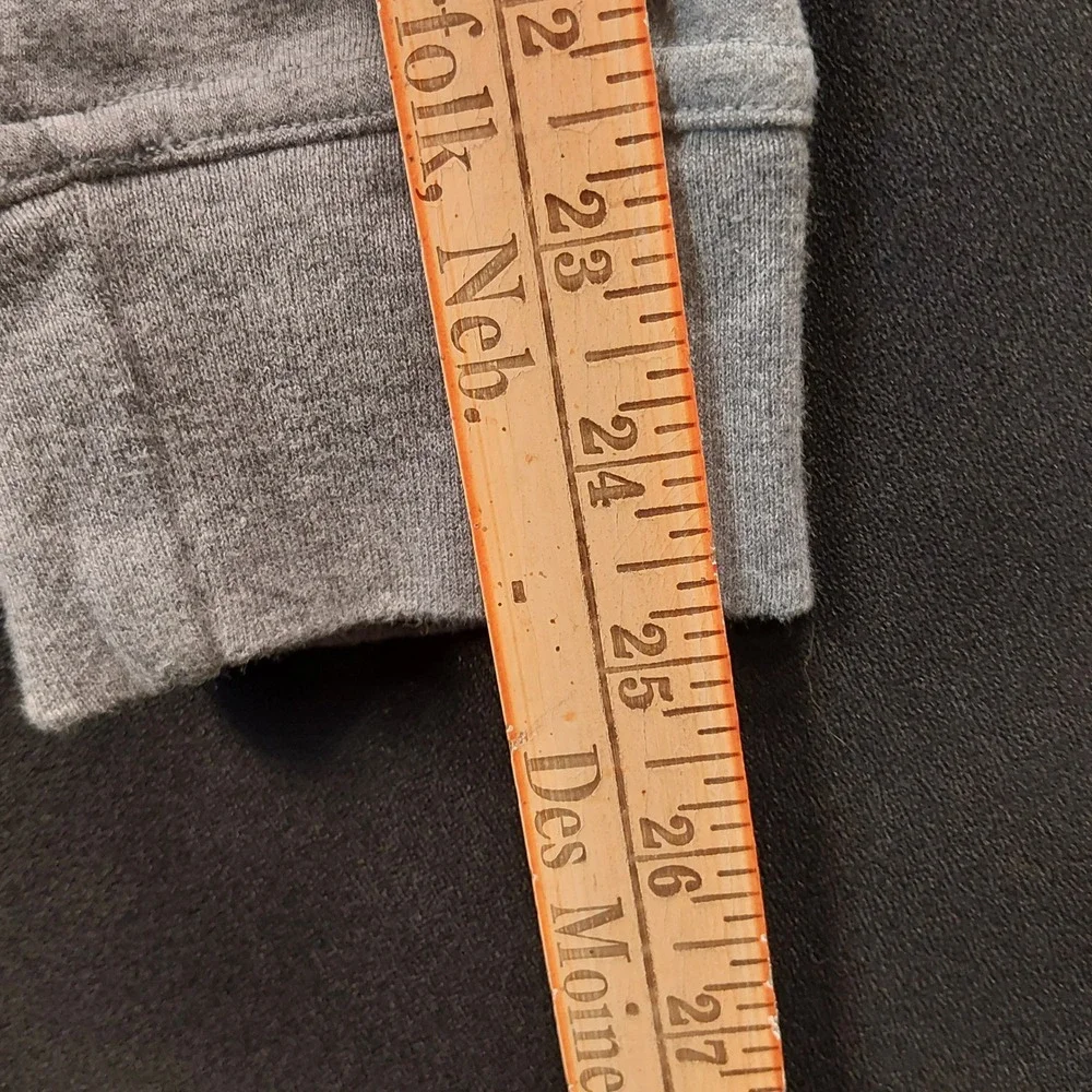 Banana Republic Medium Moisture Wicking Bungee Hoodie Grey Quarter Zip Pullover